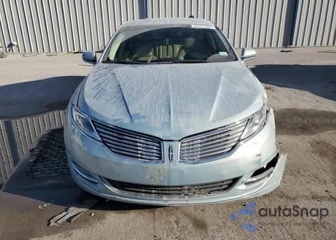 2014 Lincoln Mkz Hybrid из США, поврежденный, VIN 3LN6L2LUXER813280